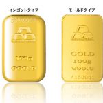 日本マテリアルで100gのゴールドインゴット購入してみた