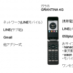 ガラホ Gratina 4GのMVNOでセットアップと使い道