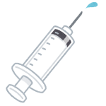 インフルエンザ予防接種を打つ2023